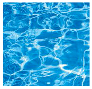 Blue polyester shell pool 
