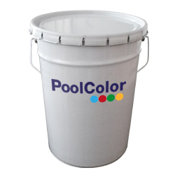 Pool Color paint for ceramic or molten glass finish pools