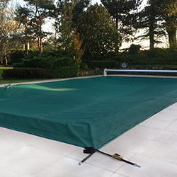 WINTER ROLL net protection for pool shutters