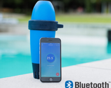 BLUE automatically and constantly measures the quality of your pool water